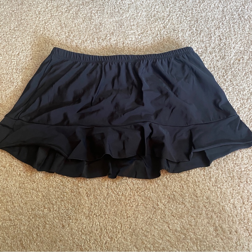 Swimsuit, Skirt Bottom Black Gothic Beauty
